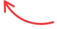 A red, curved arrow on a black background, pointing down to the upward.