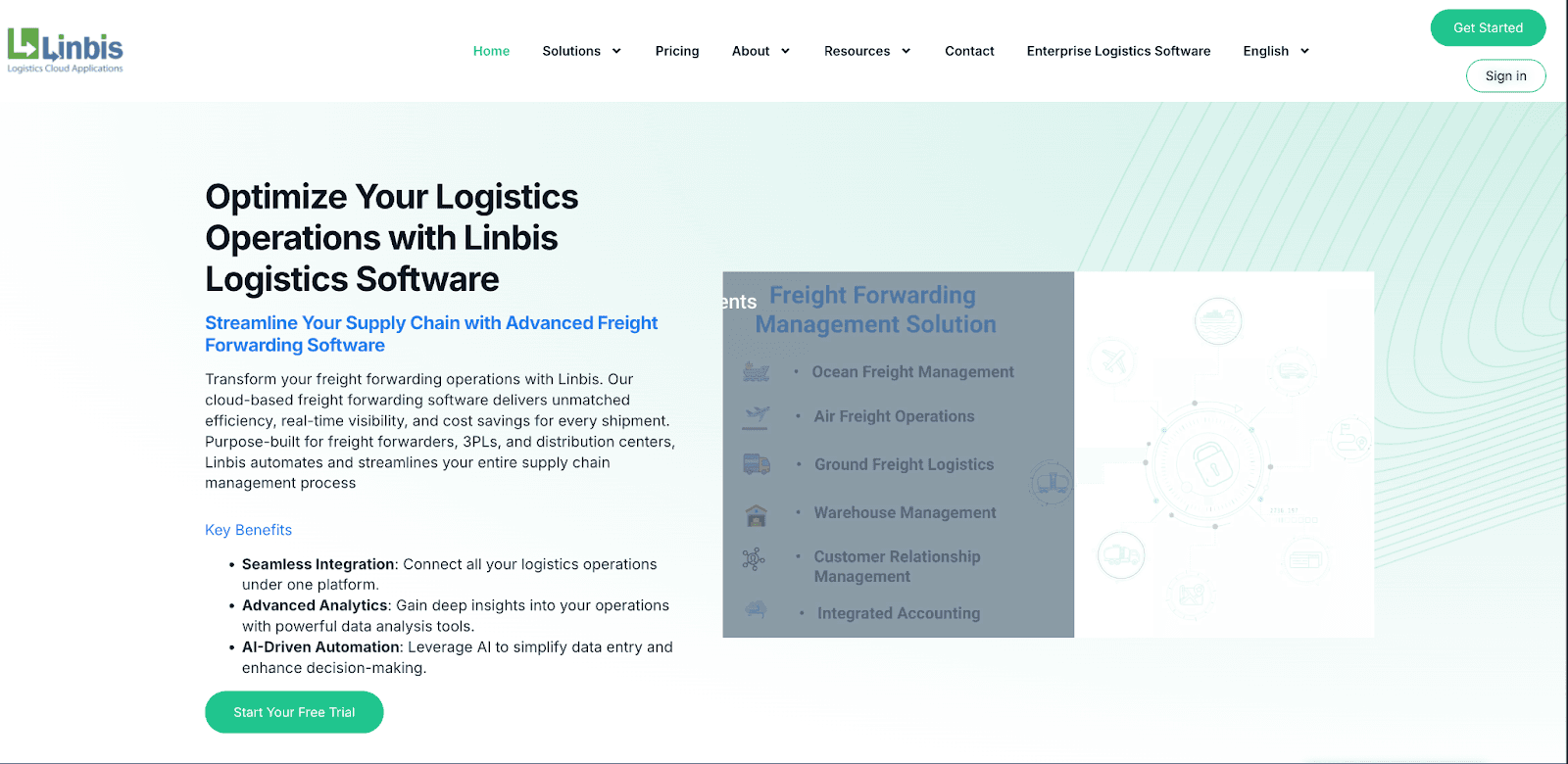 Top 10 Freight Forwarding Software: 5. Linbis