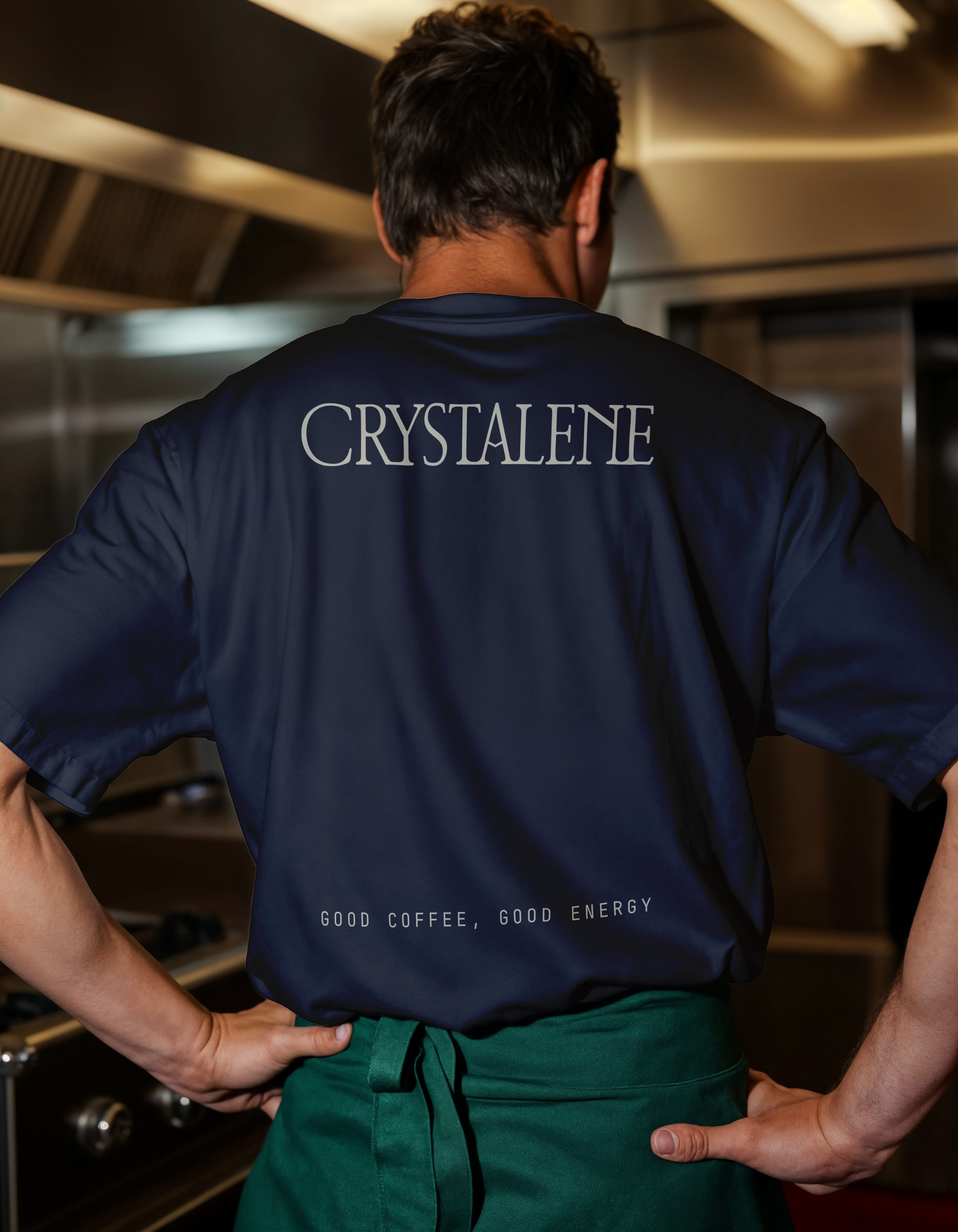 Branding, visual identity, packaging and logo design for crystal shop and coffee café in Makati, Philippines