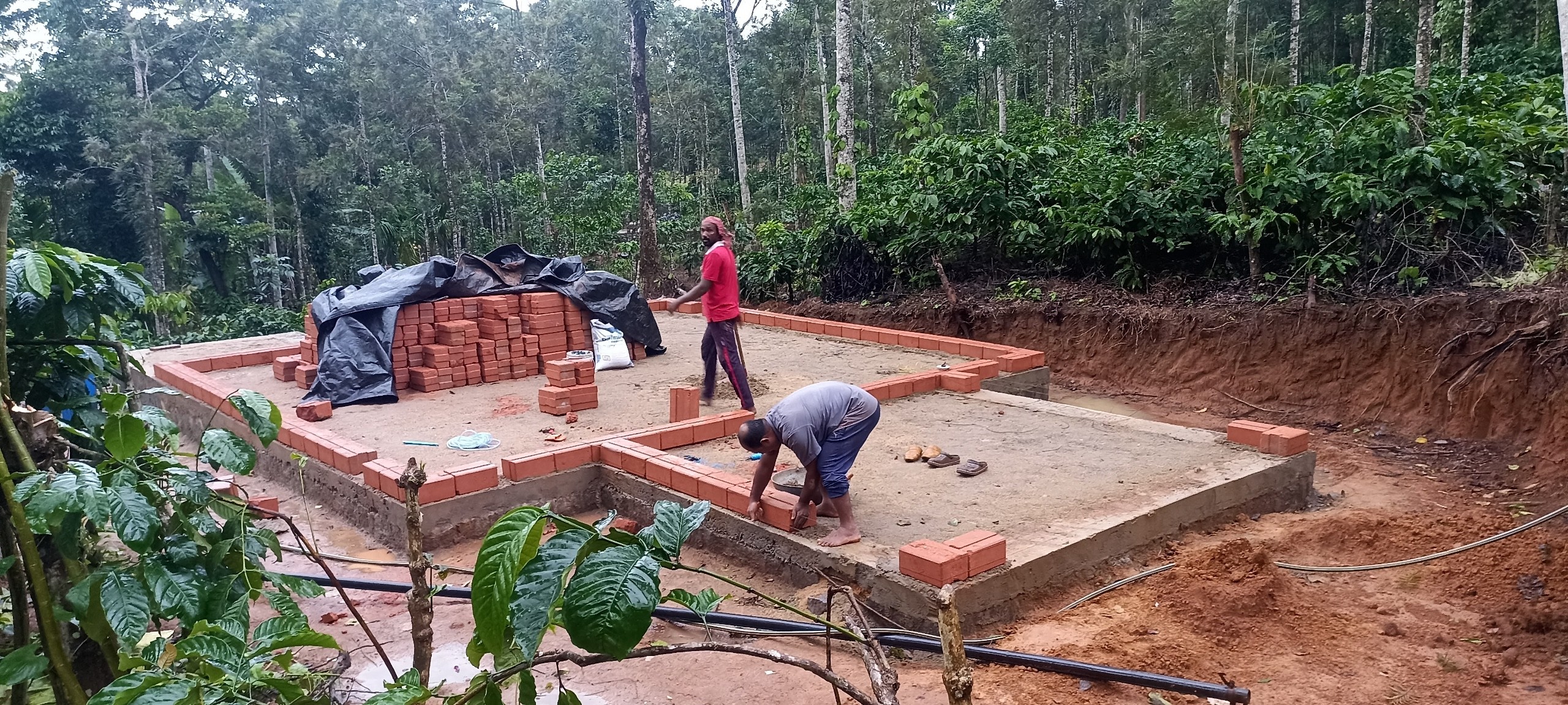 Ongoing Infrastructure Development  of Sannidhi Cottage