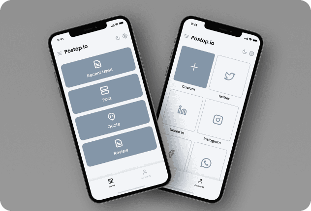 Artonest Design post maker app with 300+ daily active users