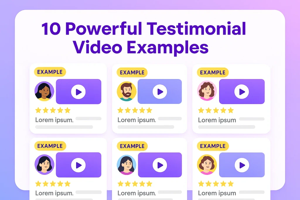 testimonial video examples