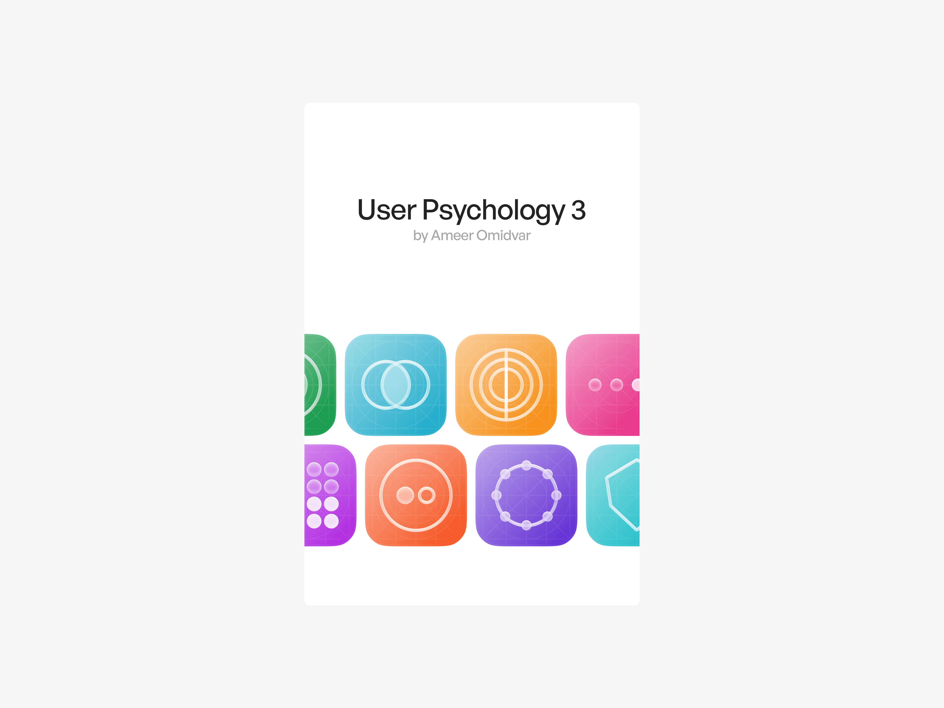User Psychology 3 by Ameer Omidvar book cover