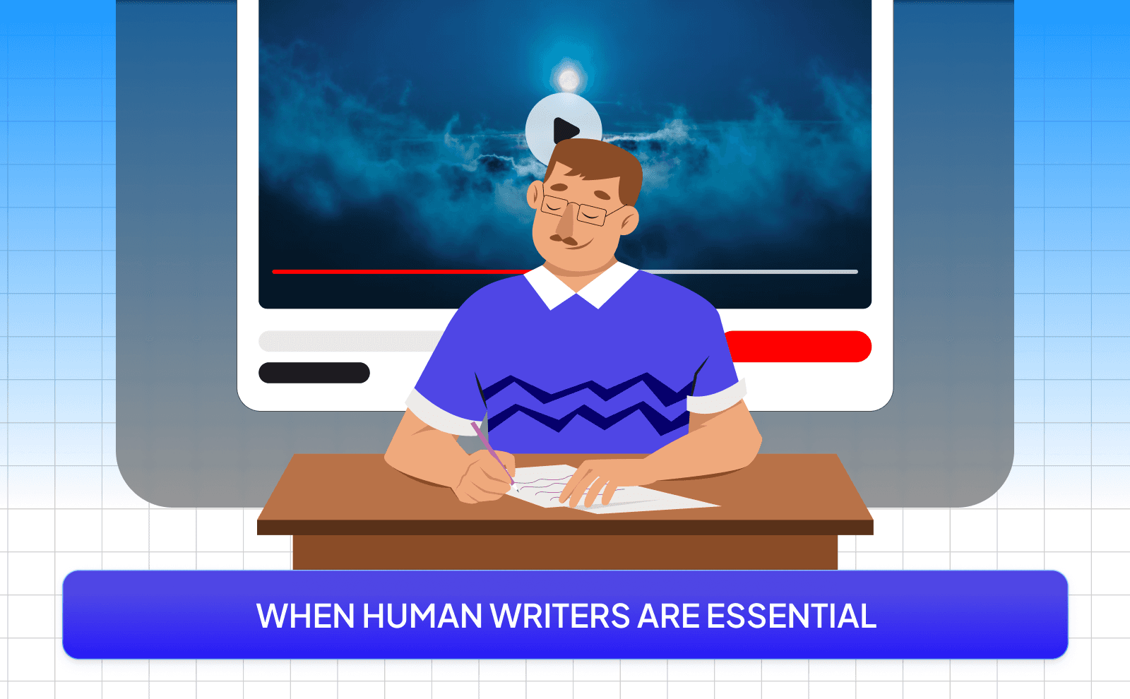 When human writers are essential