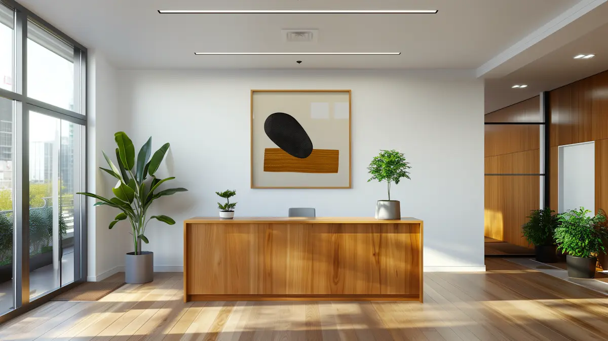 The Dentaa studio reception area