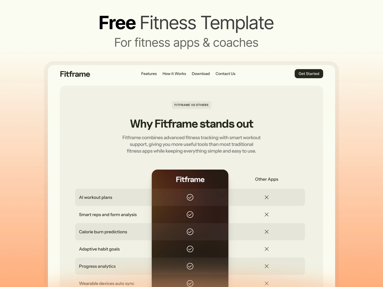 Fitframe