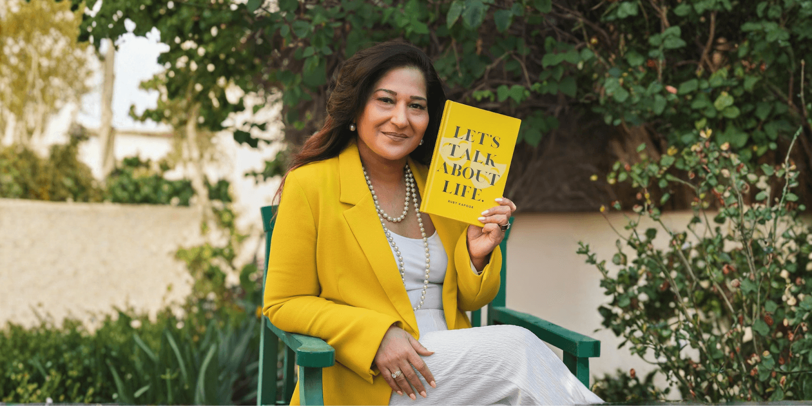 "Ruby Kapoor, author of 'Let's Talk About Life,' promotes mindful journaling for emotional clarity and resilience through reflection."