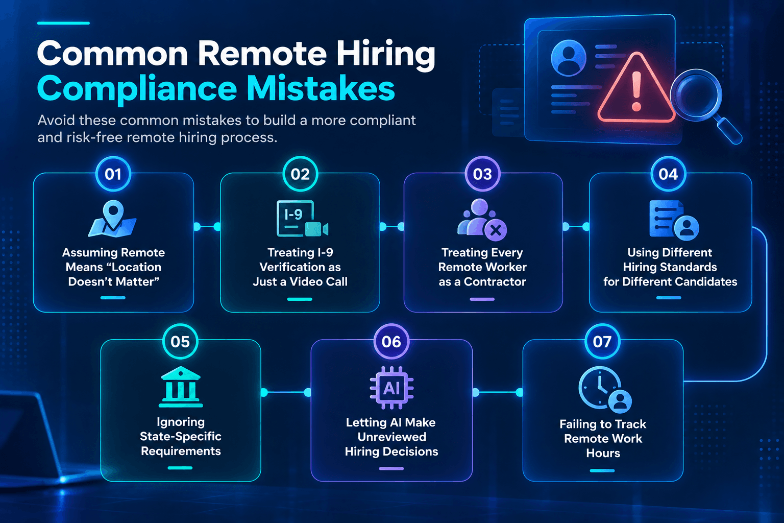 Remote Hiring Compliance Mistakes