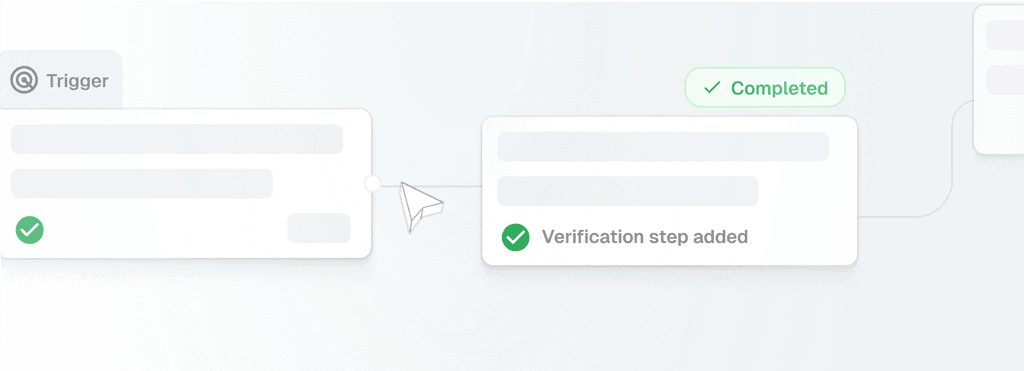 Indemni workflow automation builder designed to eliminate manual compliance checks and streamline operational efficiency.