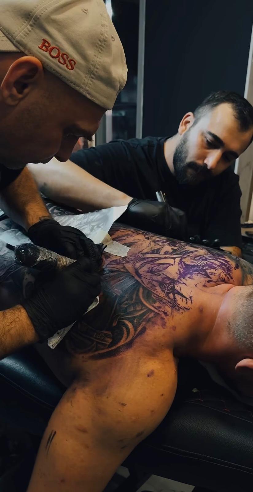 Guest Artist Vitaliy bei K-INK St. Gallen