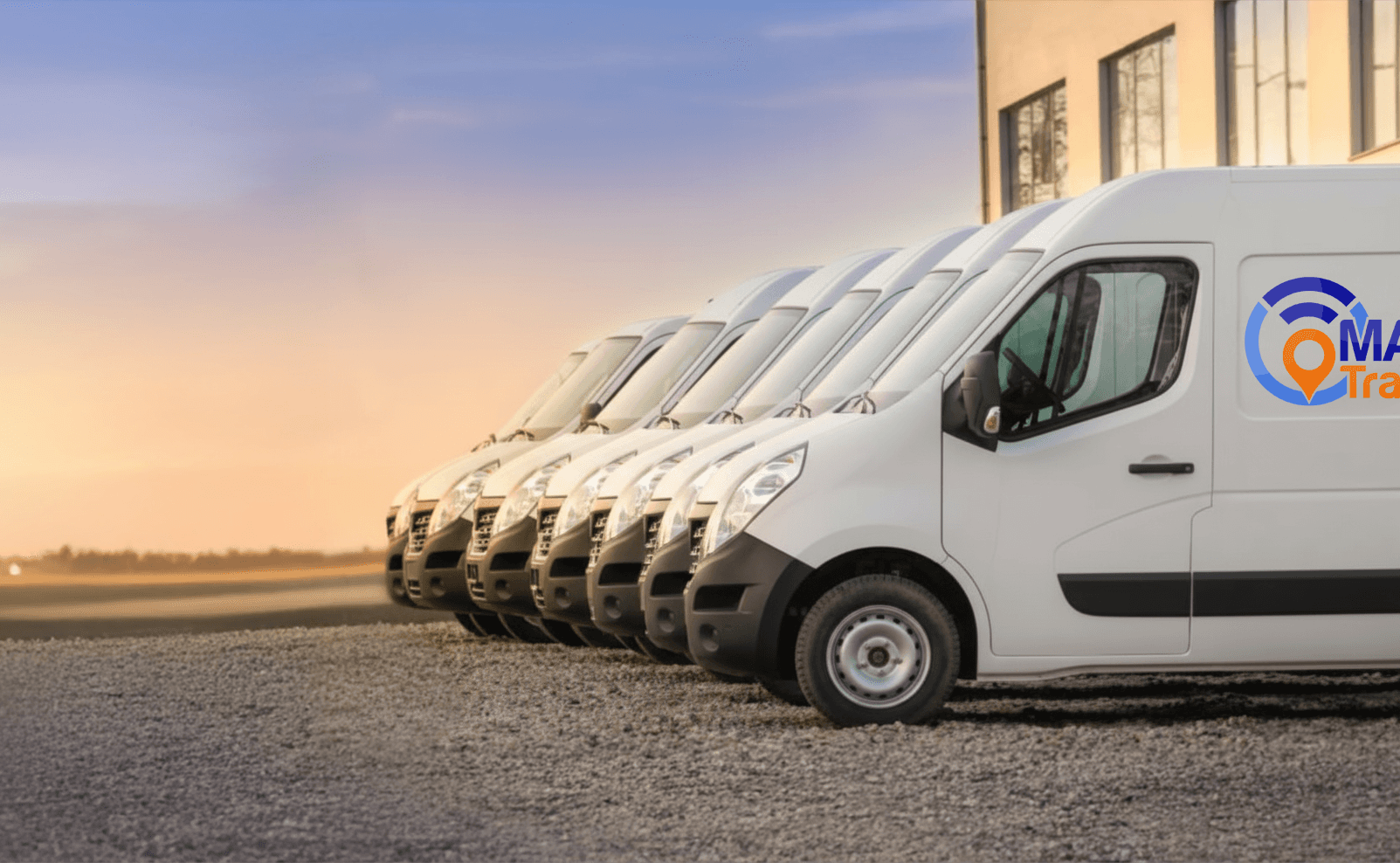 white van on road near trees during daytime