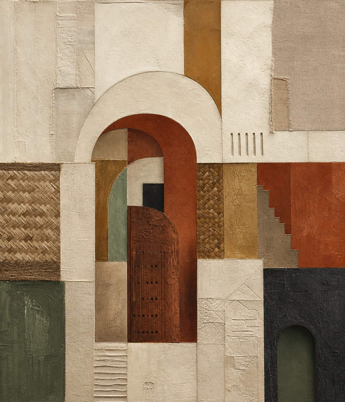 Architectural memory artwork