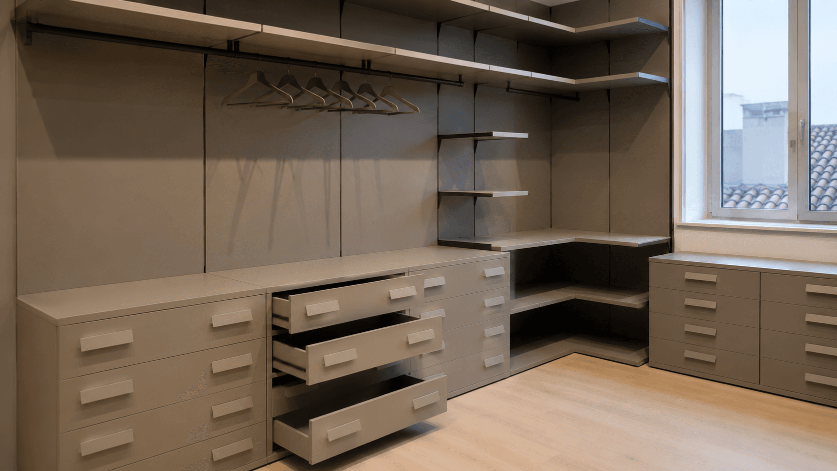 Project showcase image featuring a modern, refined interior.