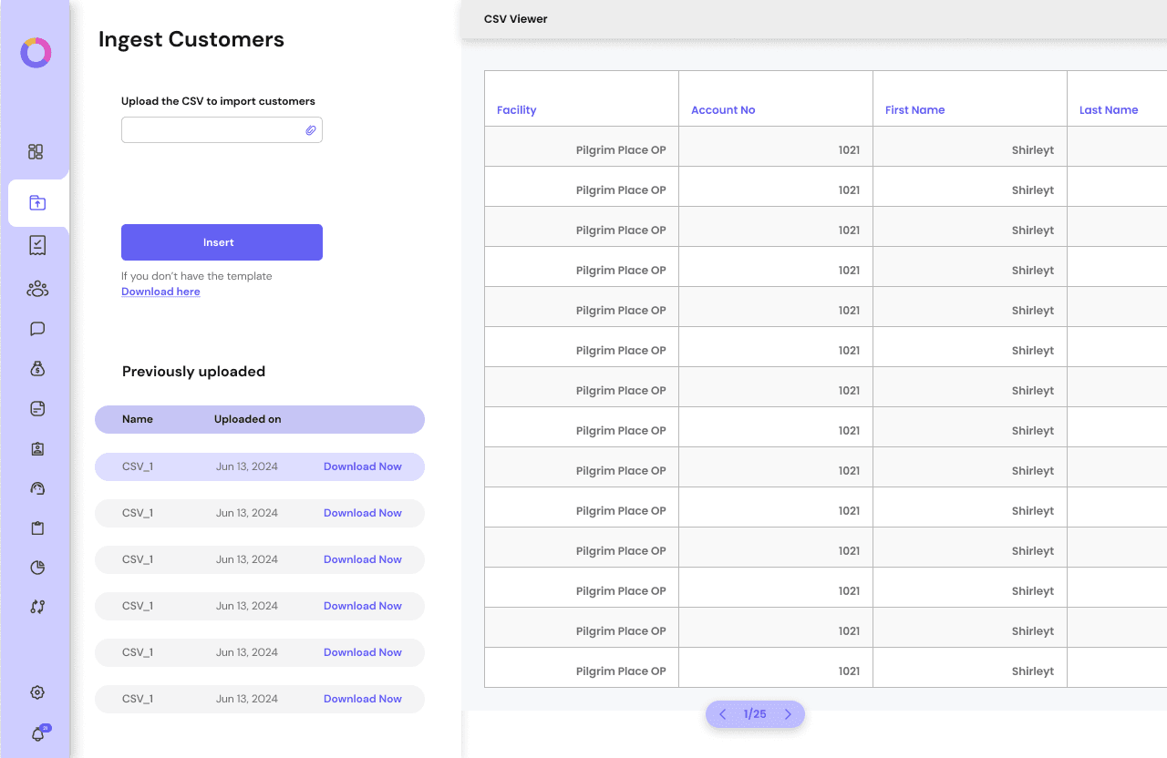 Photo of the quanta dashboard