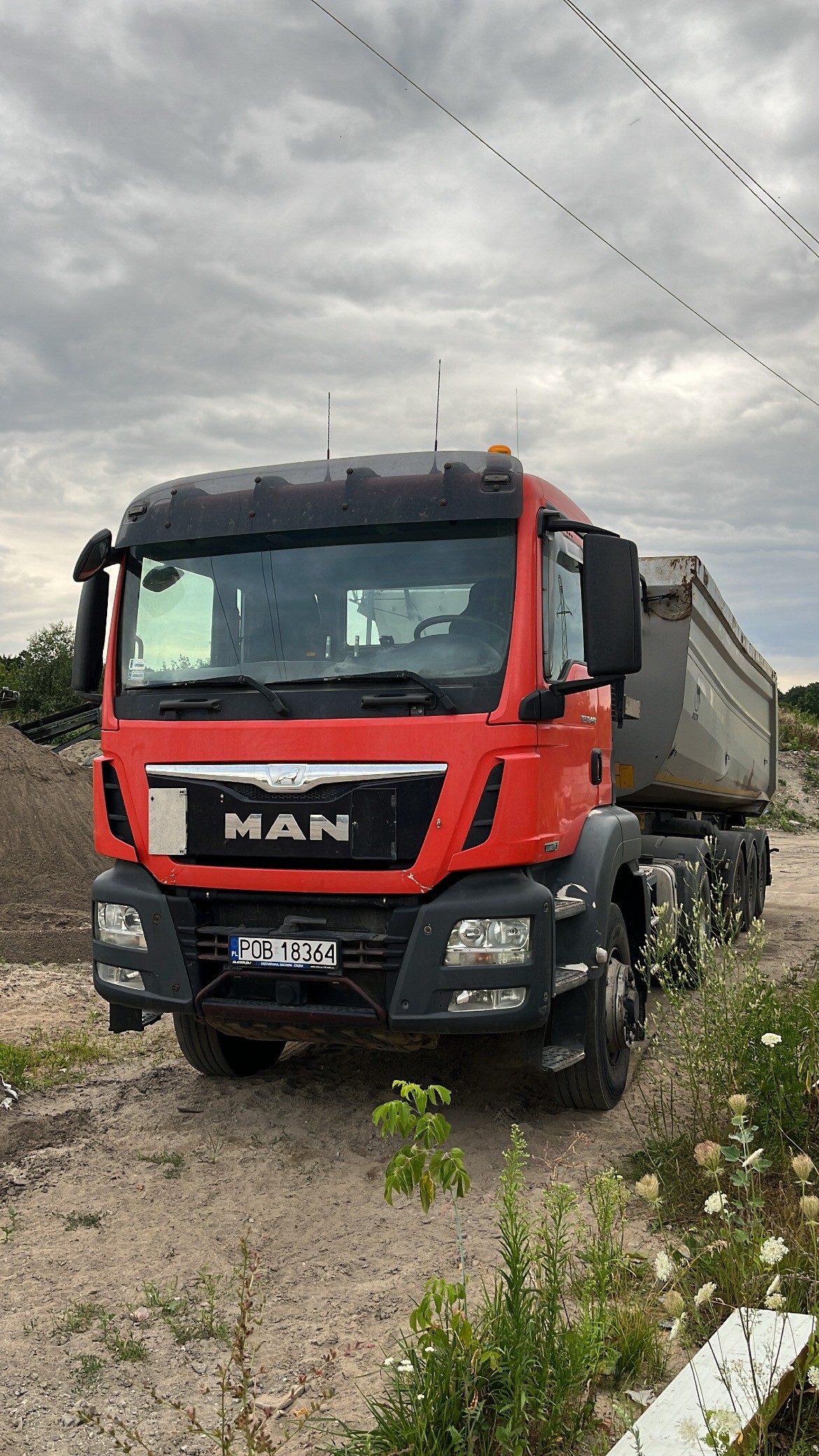 MAN TGS wywrotka