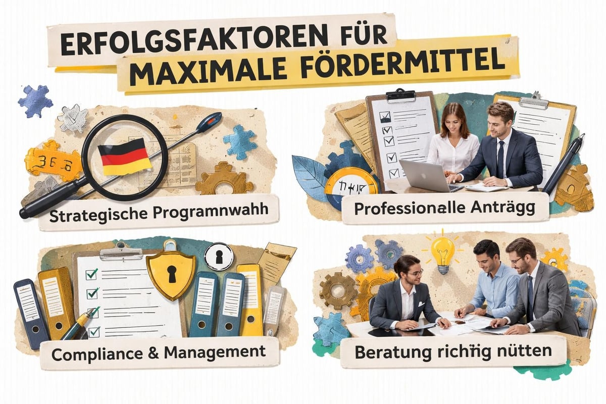 Erfolgsfaktoren Fördermittelnutzung