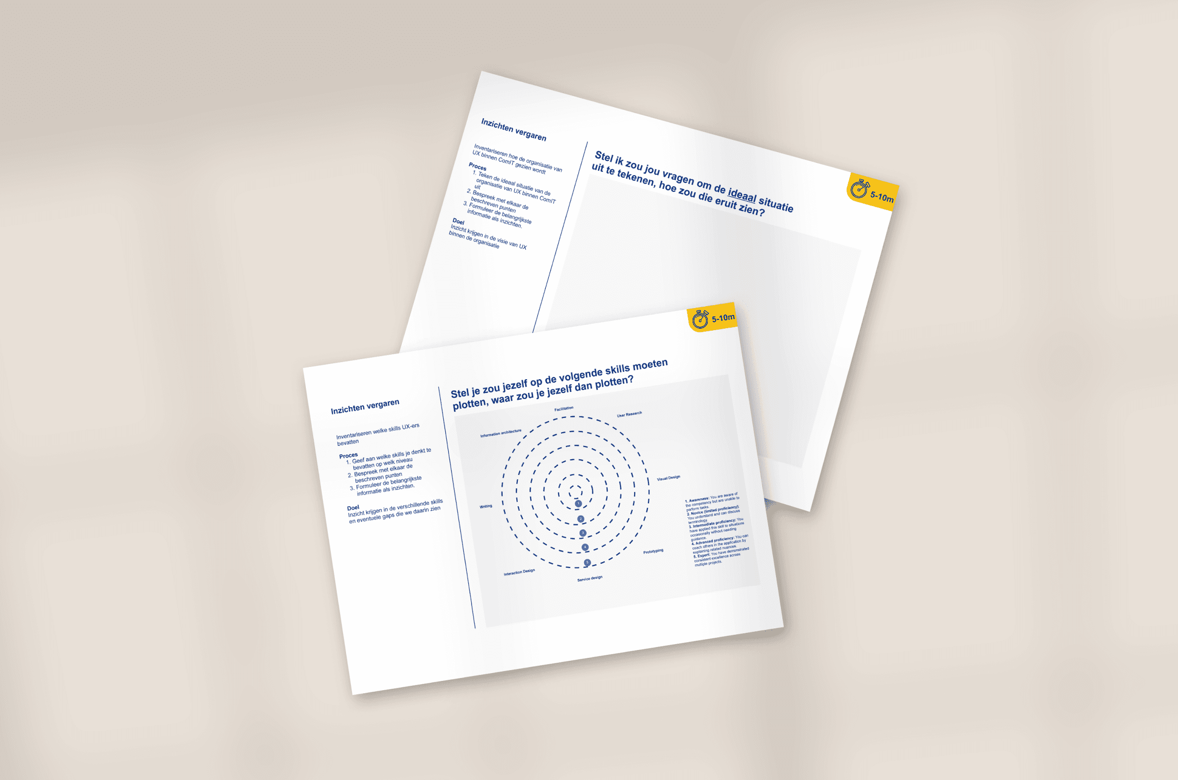 Mockup of interview workshop internally