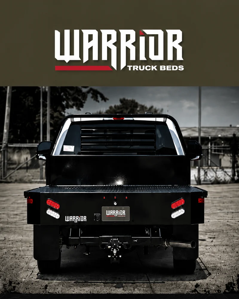 Warrior Truck Beds pamphlet panel
