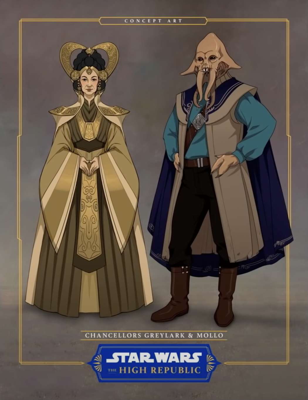 Chancellors Greylark and Mollo from THe High Republic