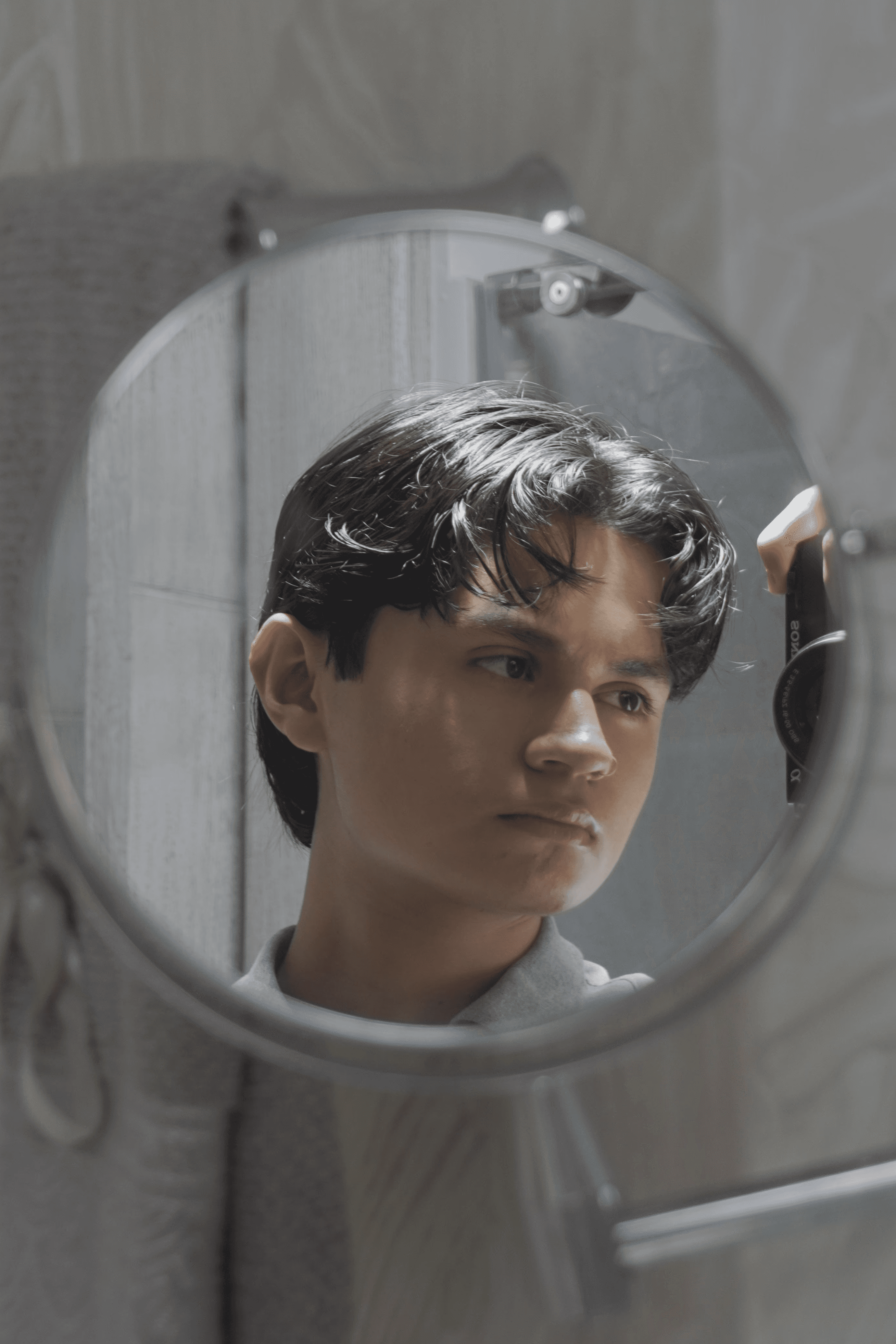 Portrait of portfolio creator – front view