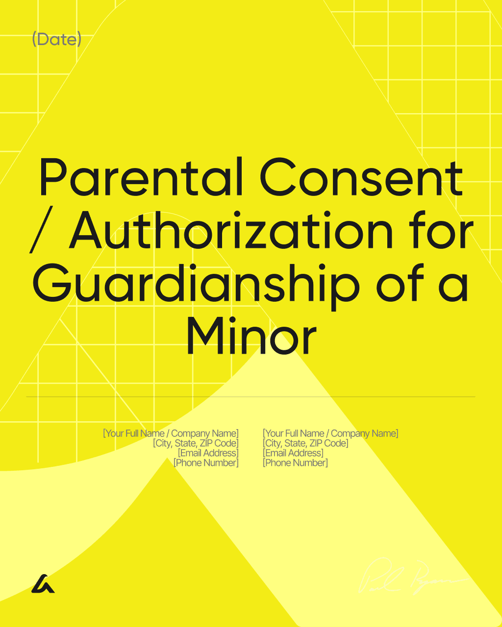 Parental Consent / Authorization for Guardianship of a Minor