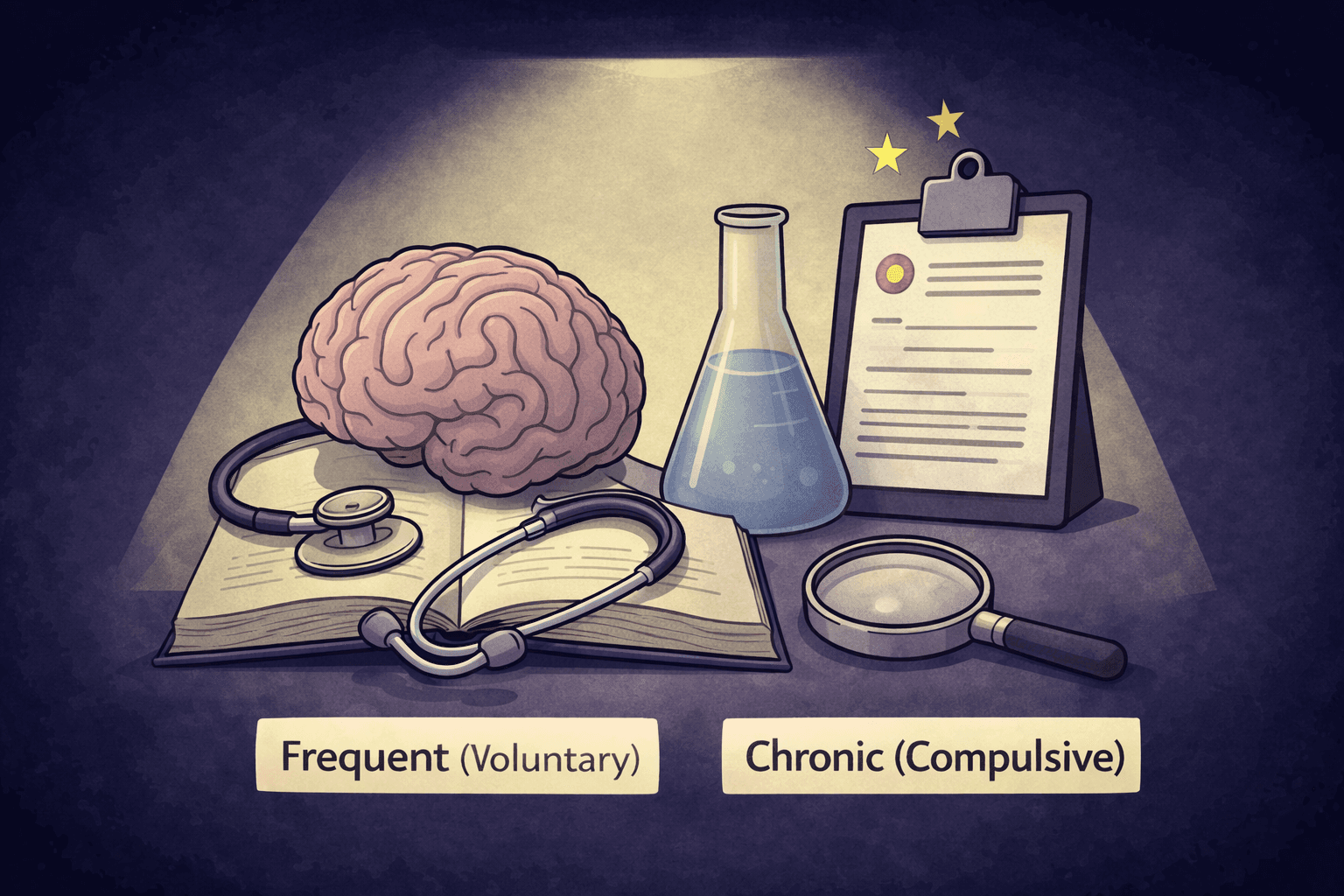 Is Chronic masturbation the same as addiction?