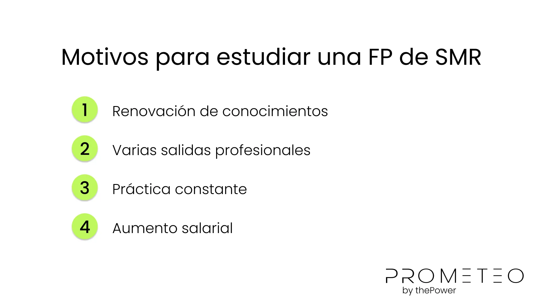 motivos para estudiar una fp de smr