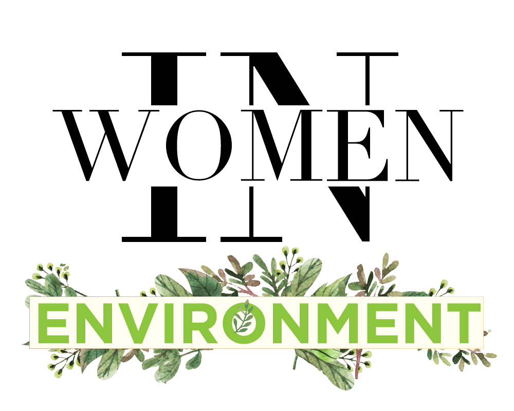 "Women In Environment" logo for AKINASIA by Suzaku Productions