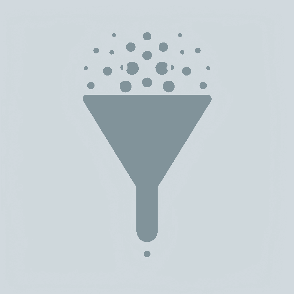 Funnel diagram showing many soccer player applications filtering down to a few scholarship awards