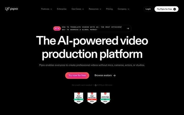 Example website