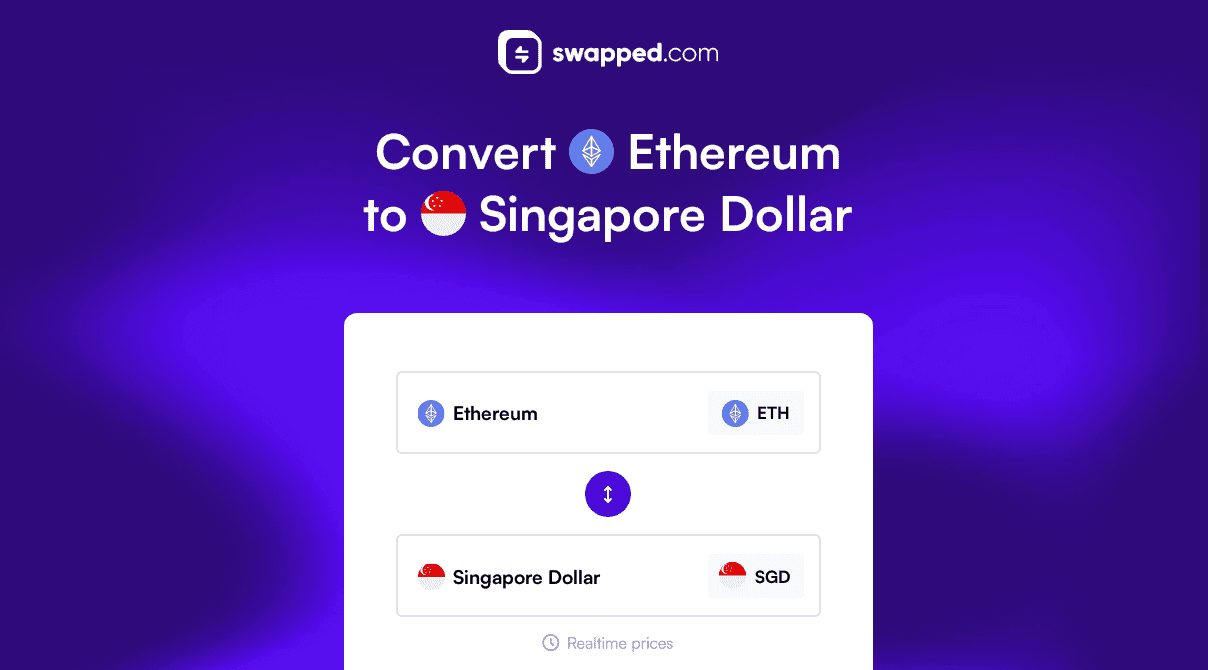 Convert Ethereum (ETH) to Singapore Dollar (SGD)