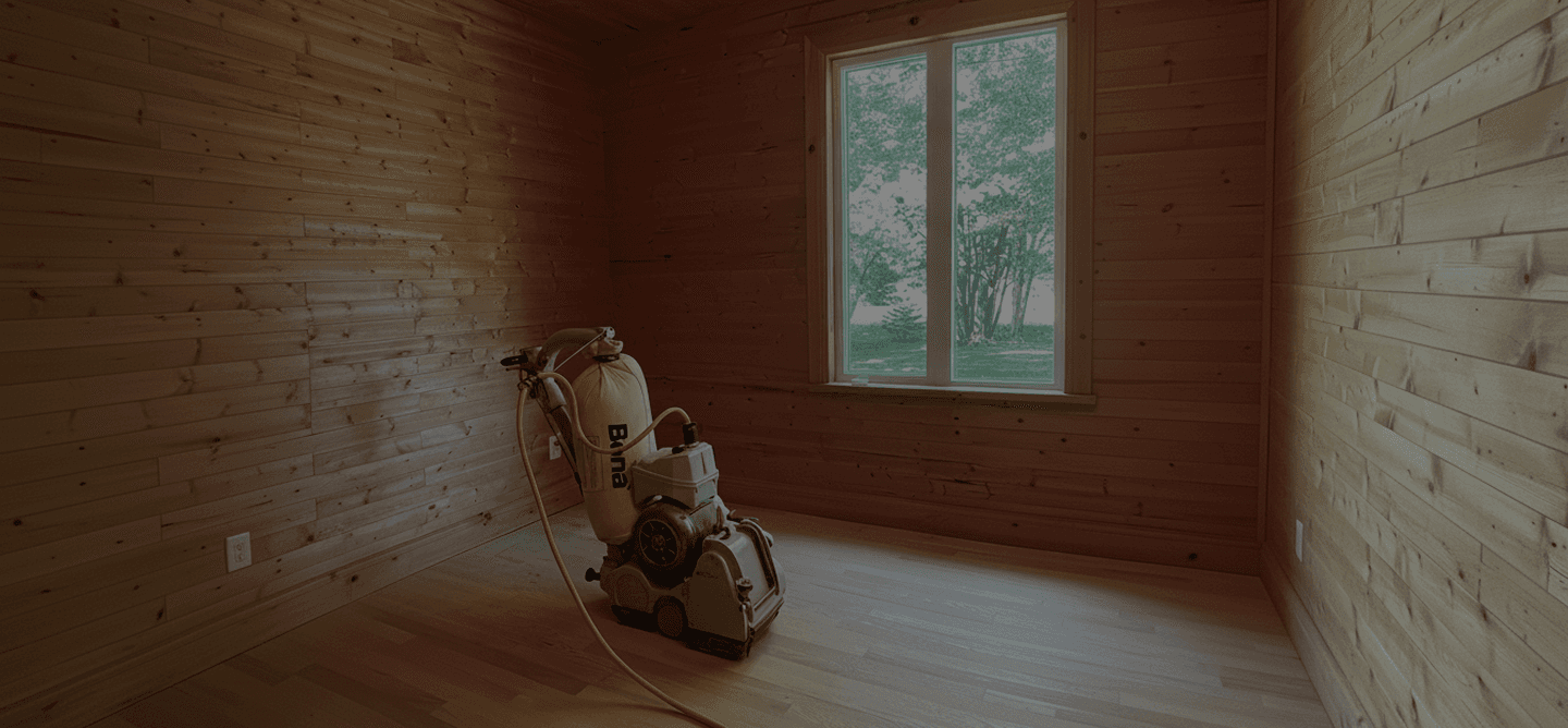 Intérieur de l'atelier de Le Décapeur A.C., vue panoramique.