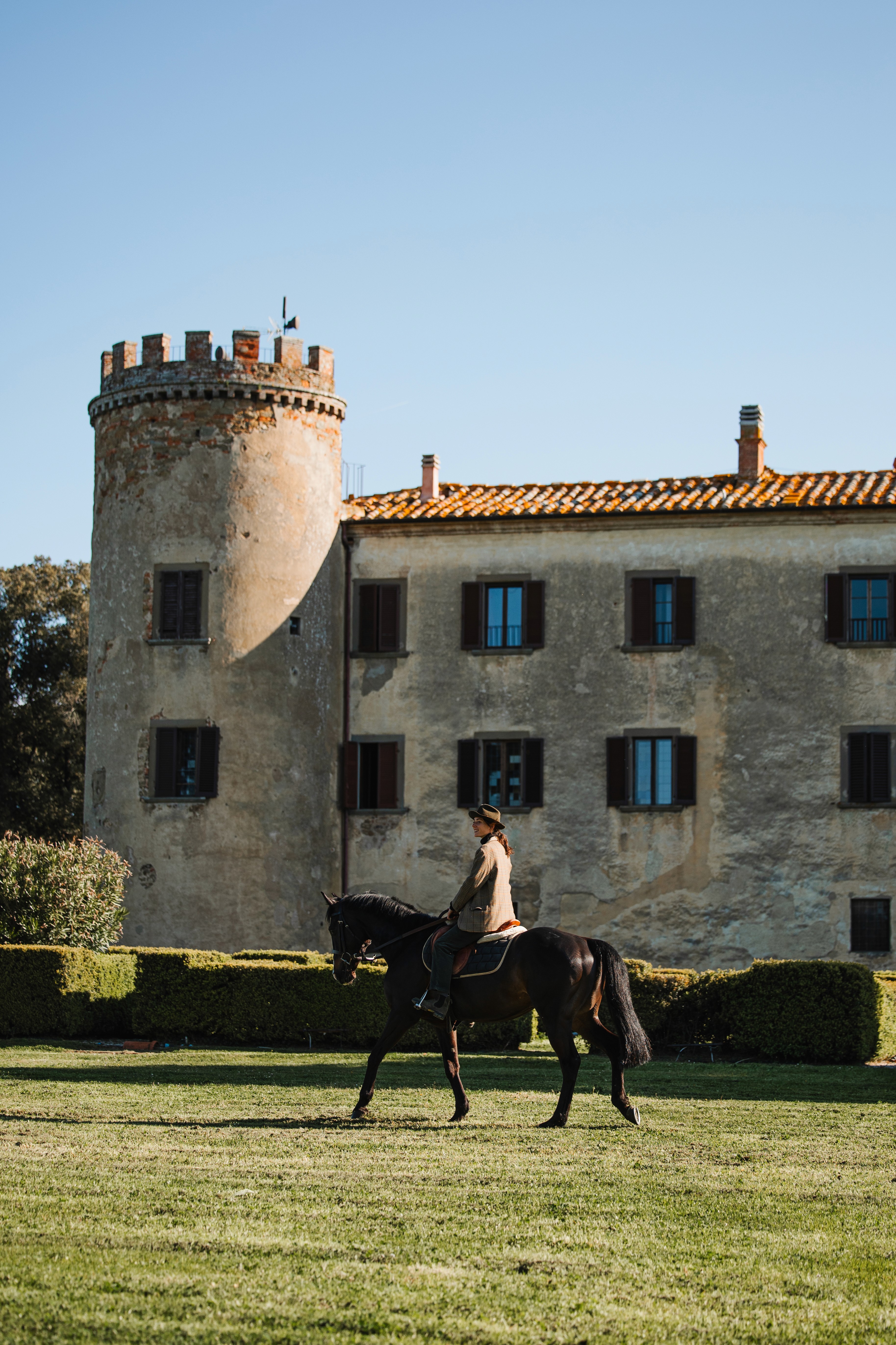 Castle wellness retreat