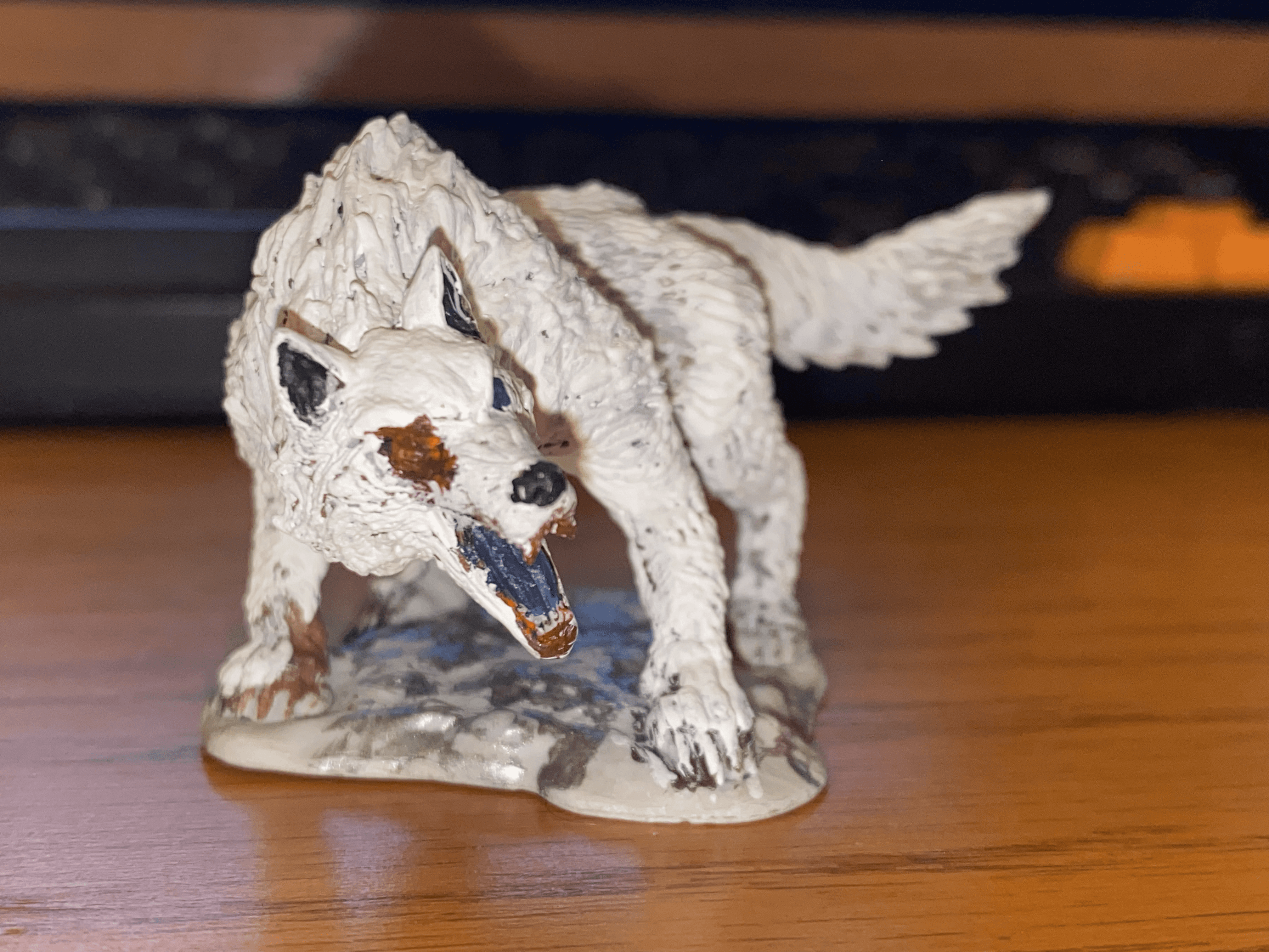 Theo Berry: D&D Minifigure: Direwolf