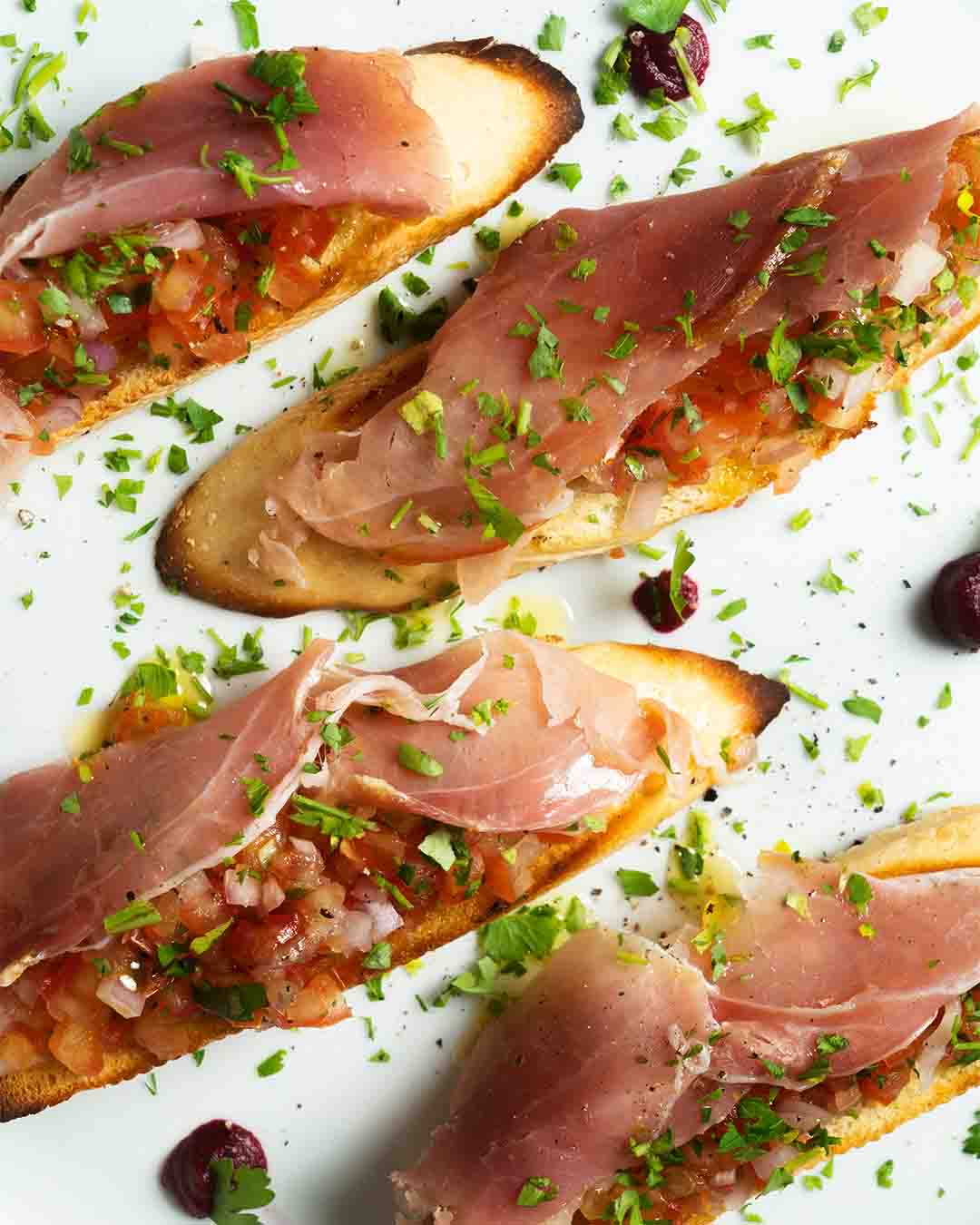 Bruschettas Ibéricas
