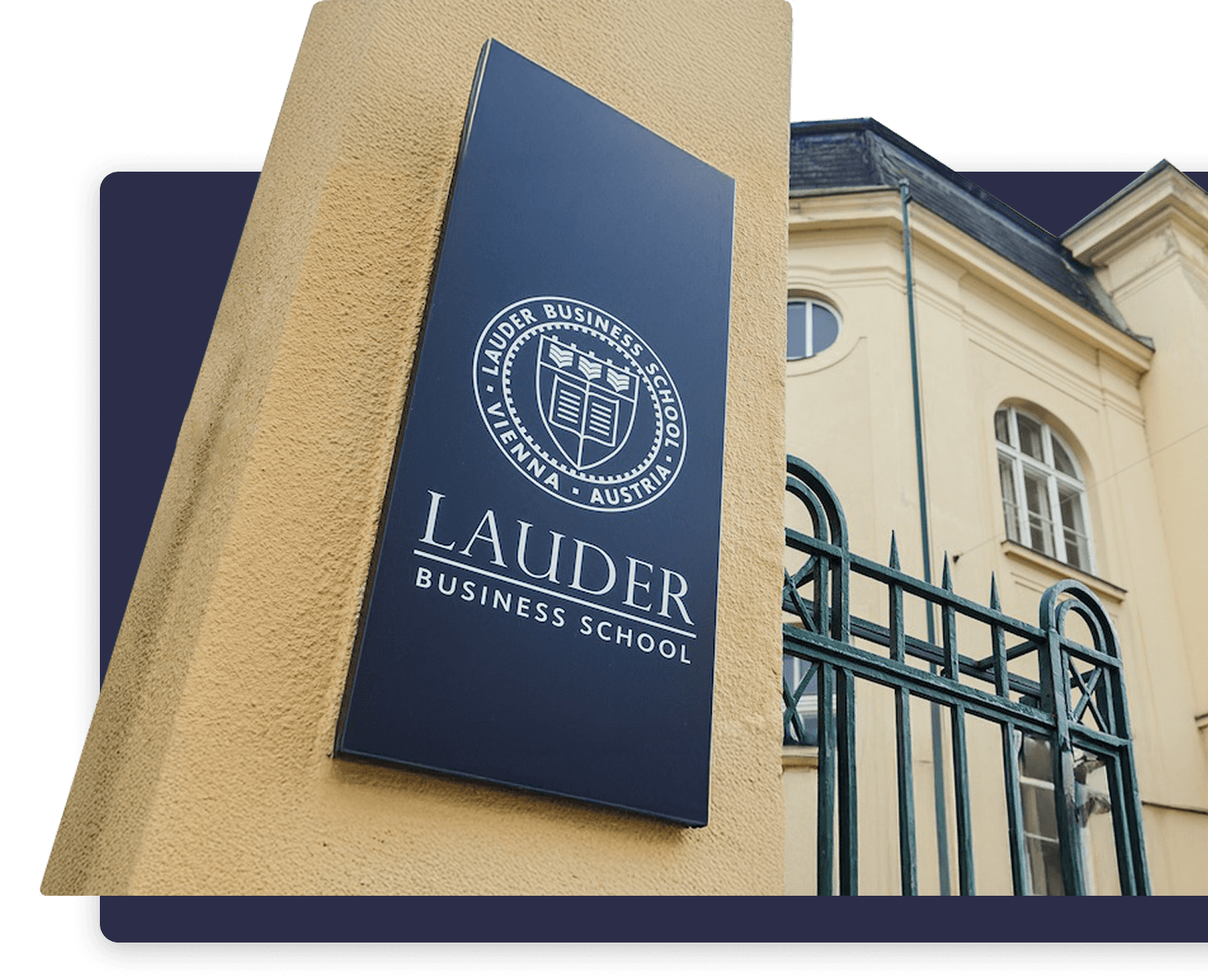 Lauder Business School Entrance & Main Awards