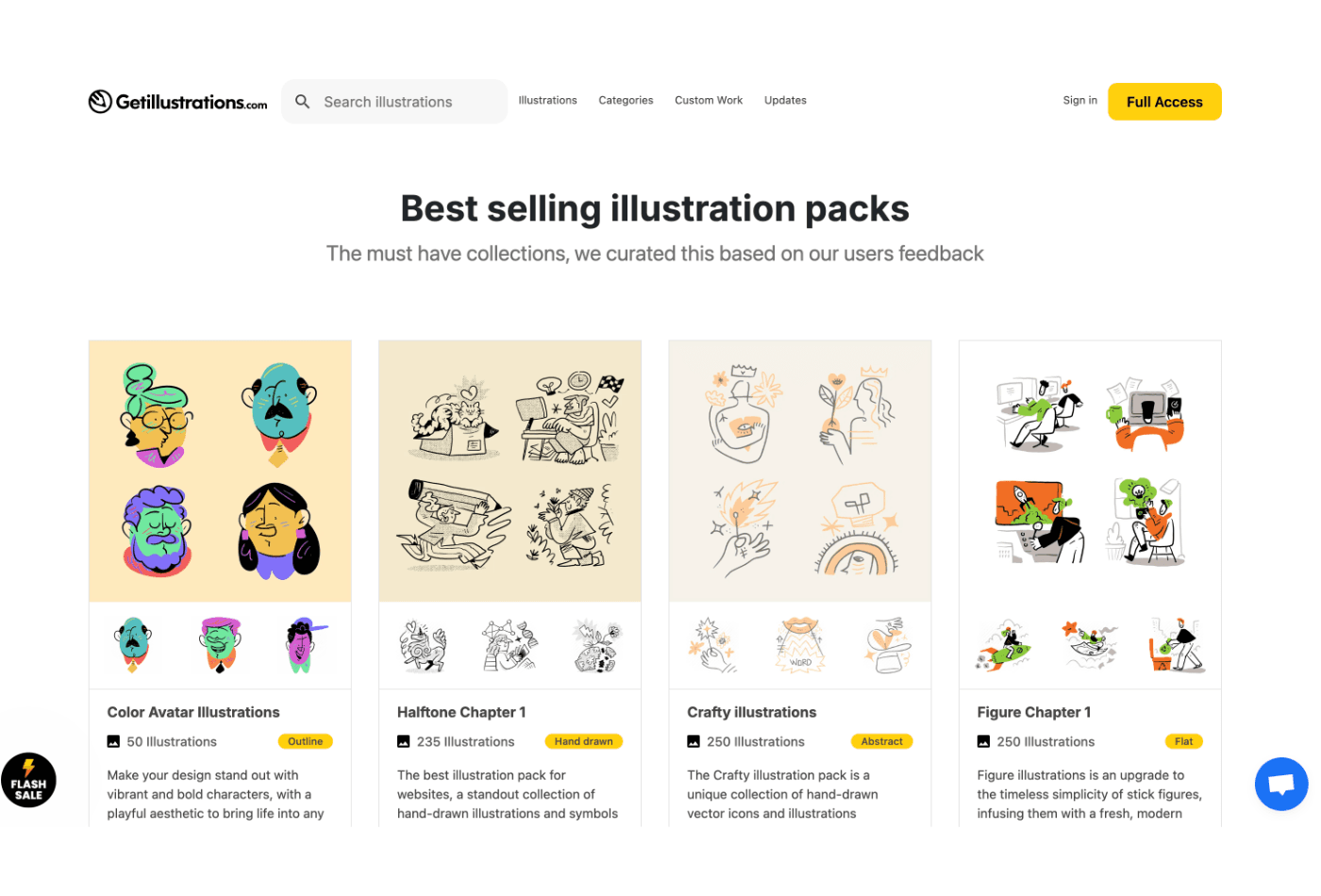 Getillustrationss libraries 