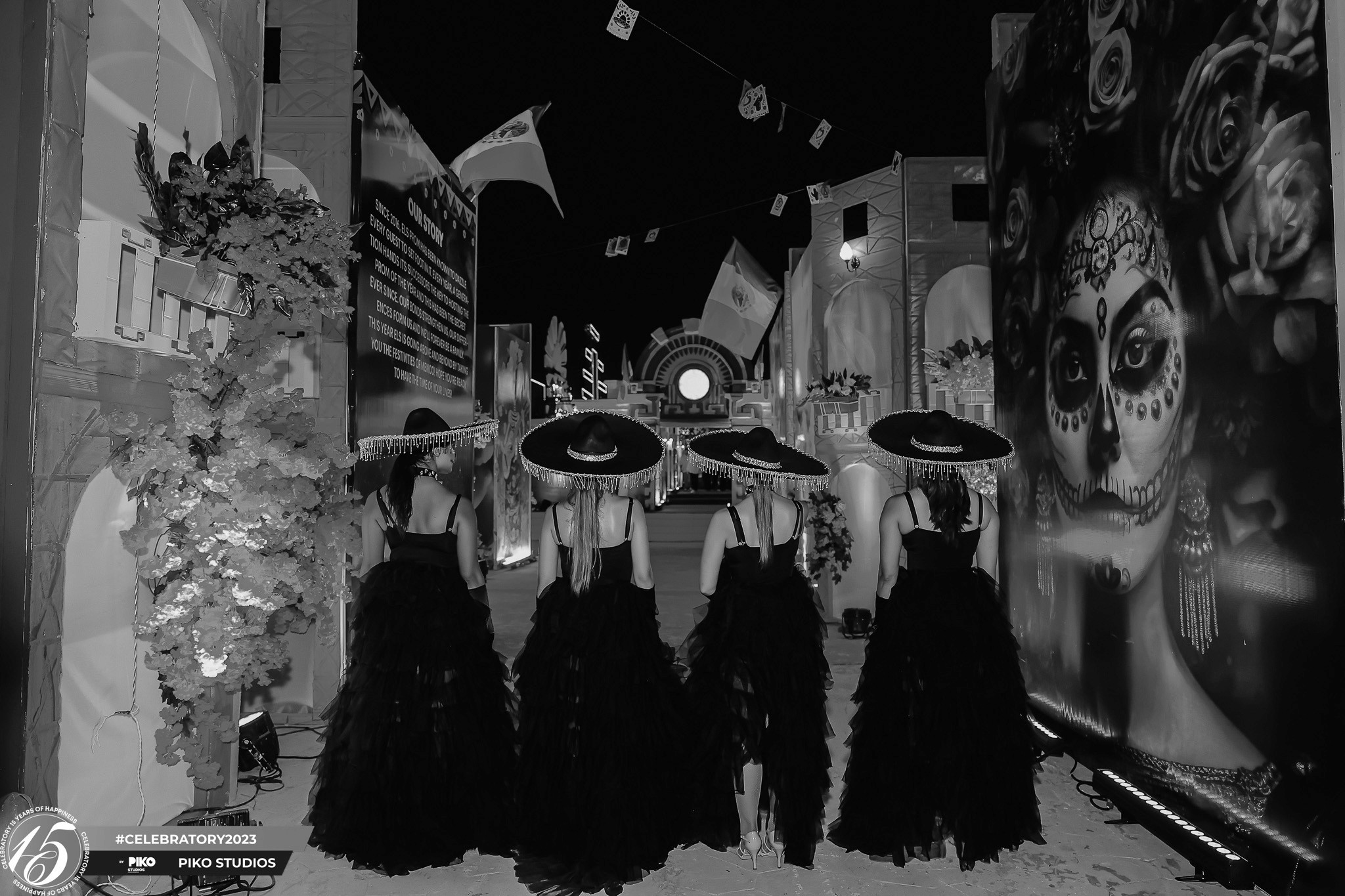 Mid-Night in Mexico City entrance