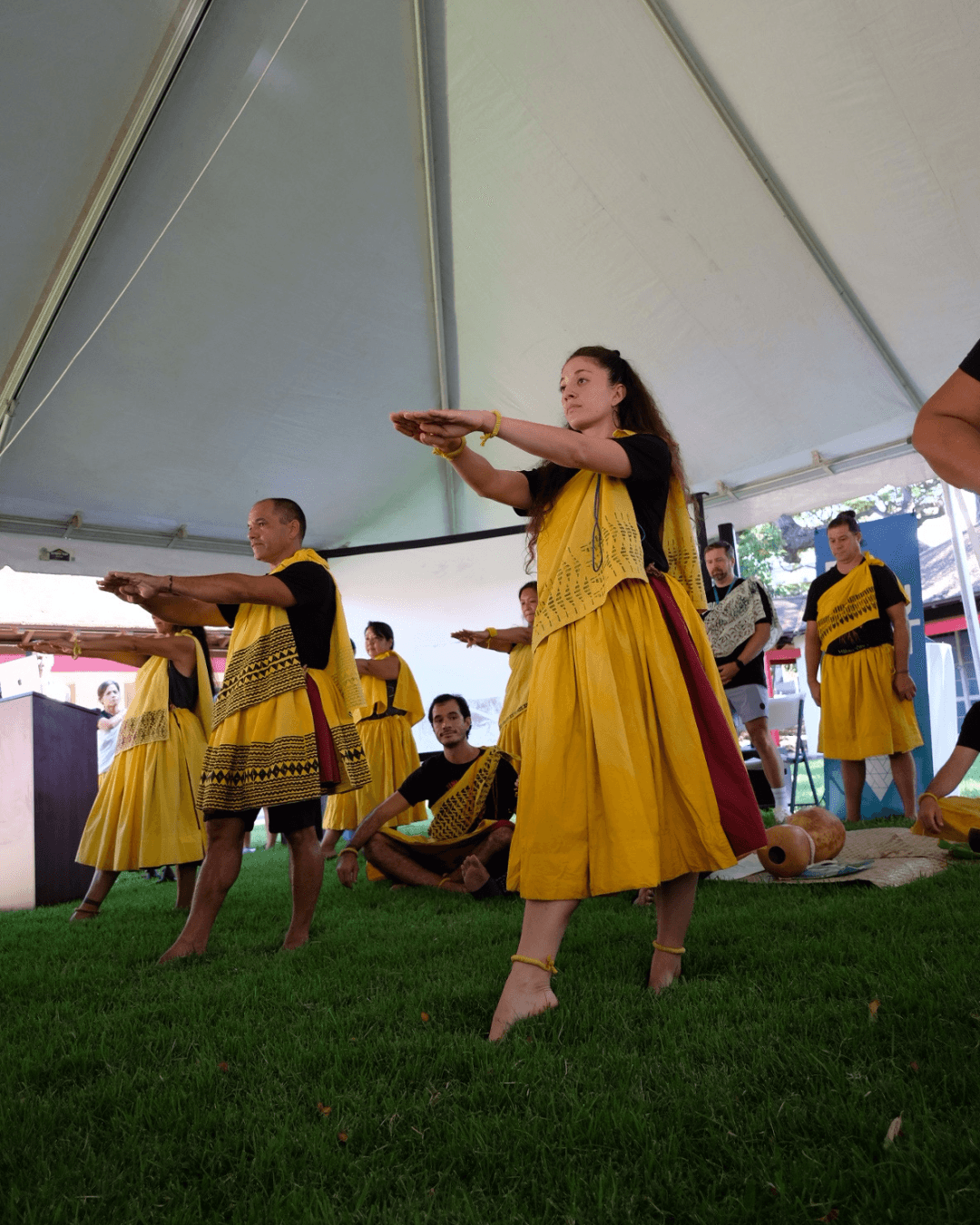 Green glass-metallic background with statistic cards