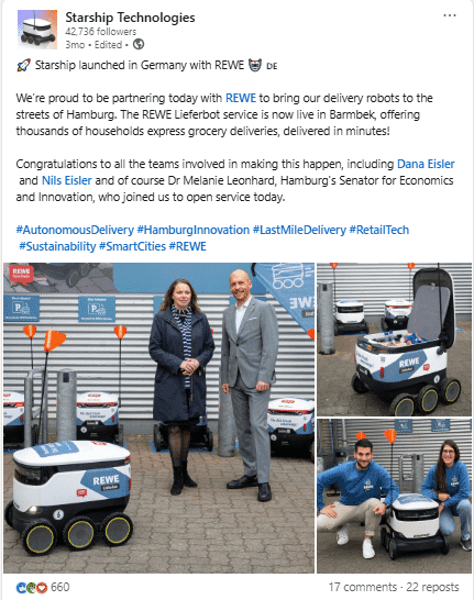 Marketing Spotlight Starship Technologies