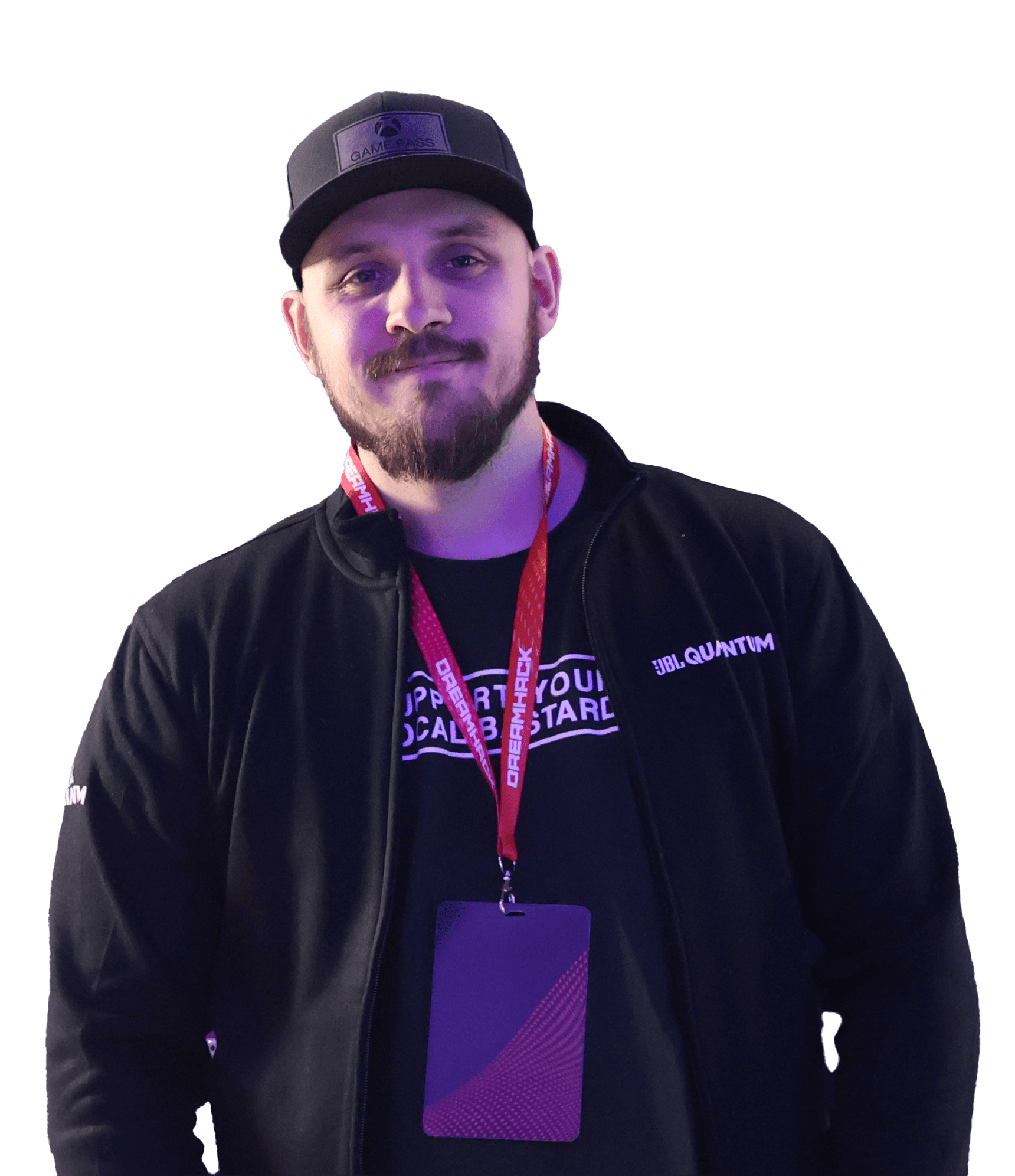 Content creator headshot