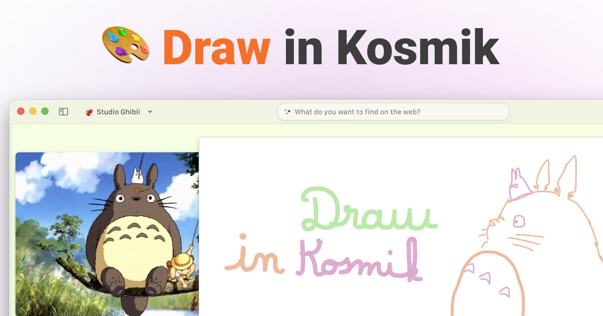 Kosmik Drawing Tools