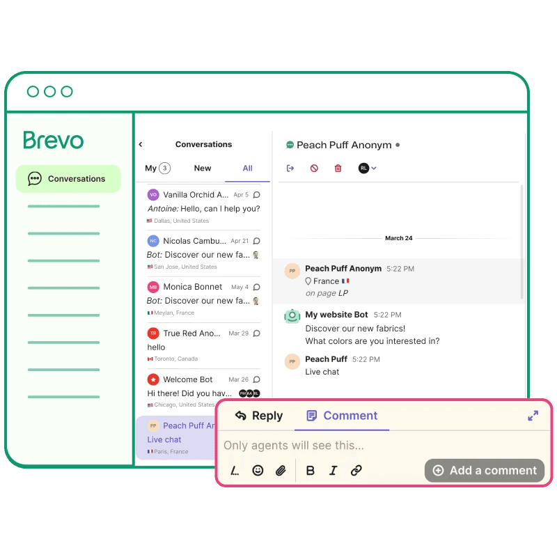 CRM that is also an Inbox Management Tool - Brevo