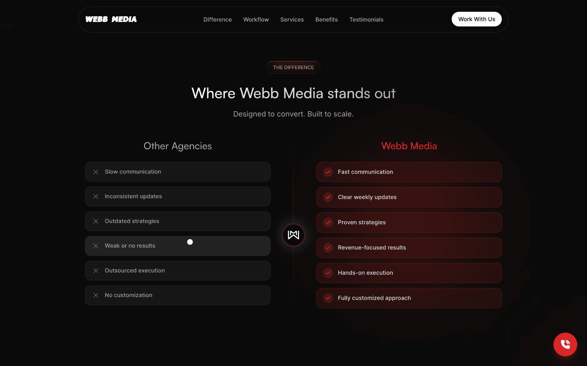 webb media slideshow