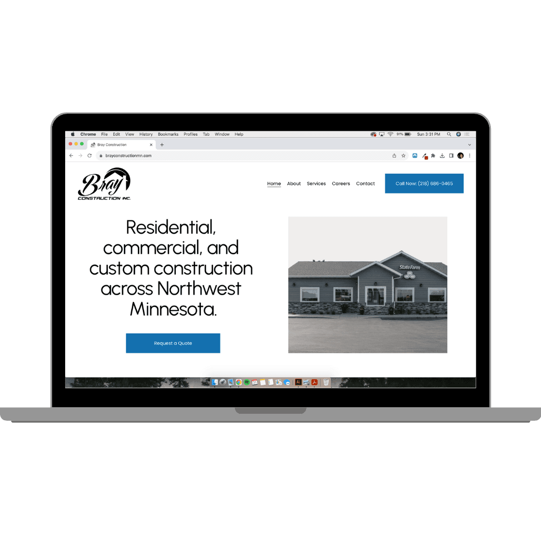 Bray Construction Website