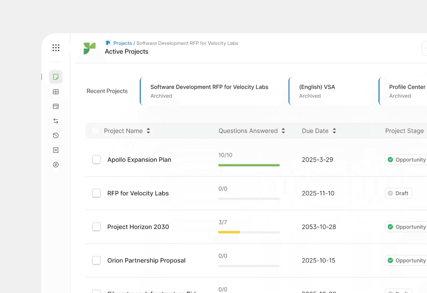 Project Management & Collaboration
