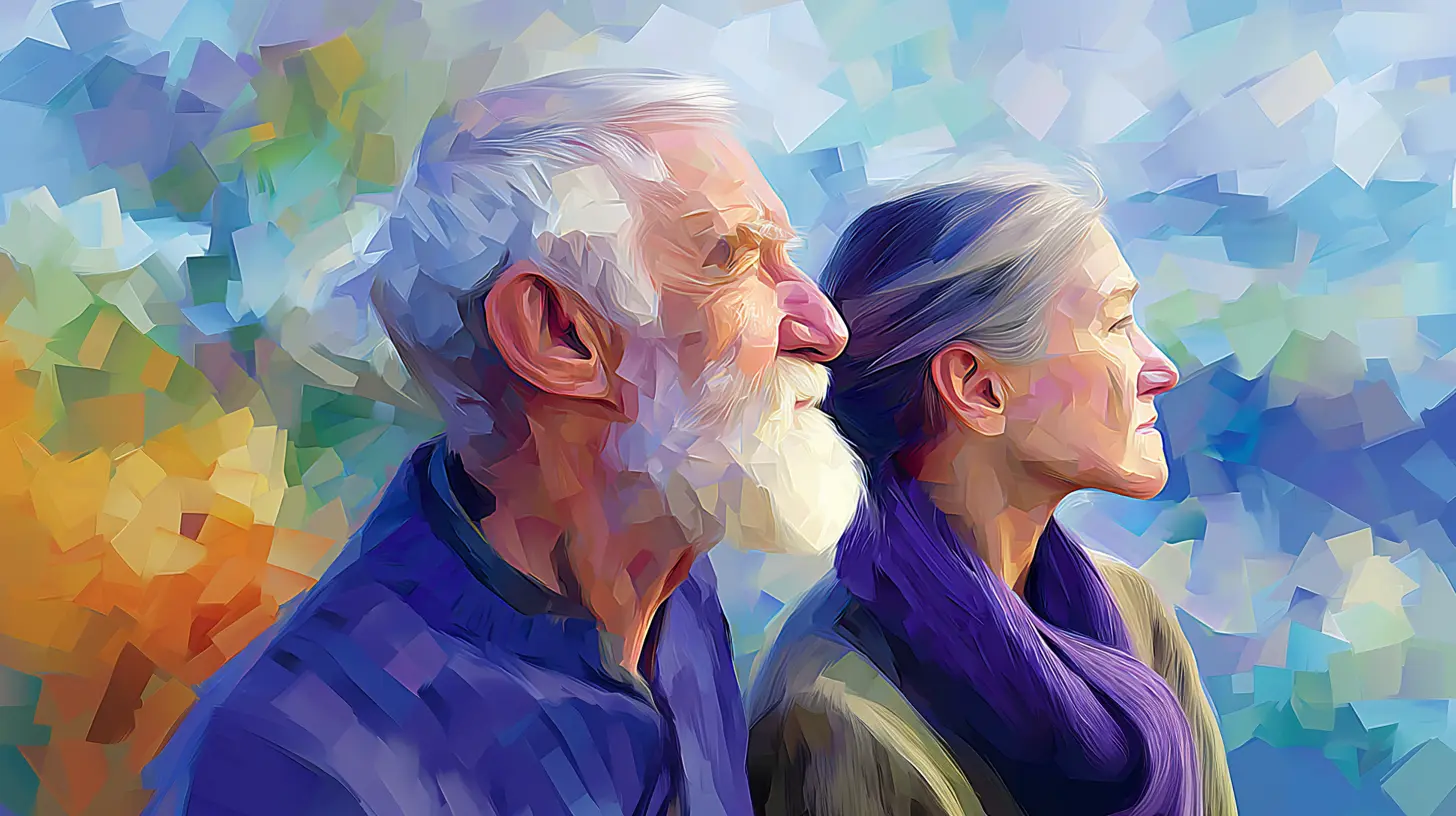 Senior couple planning a secure retirement