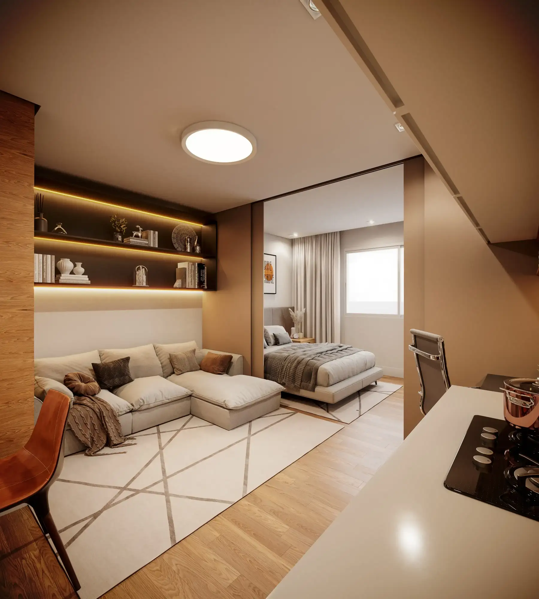 Living final 02 apartamento pleno empreendimentos urban santa cruz pelotas