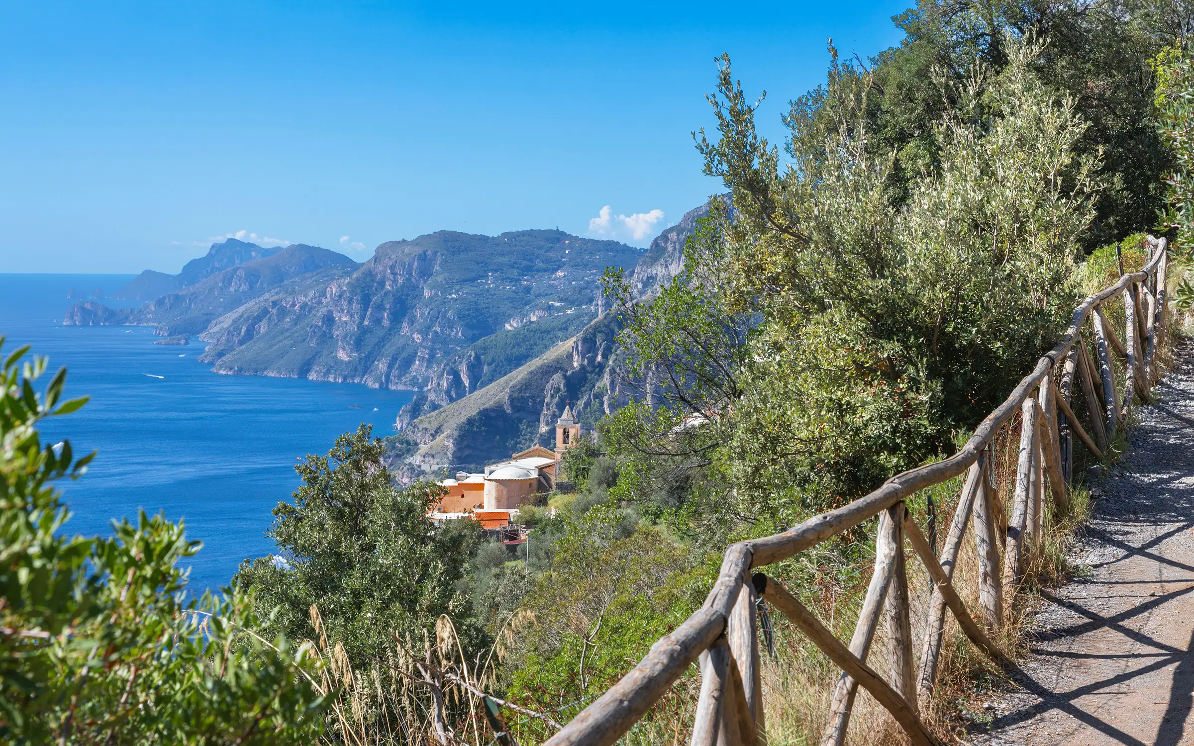 Sentiero degli Dei-stien - fantastisk utsikt over Amalfikysten | Expa Travel