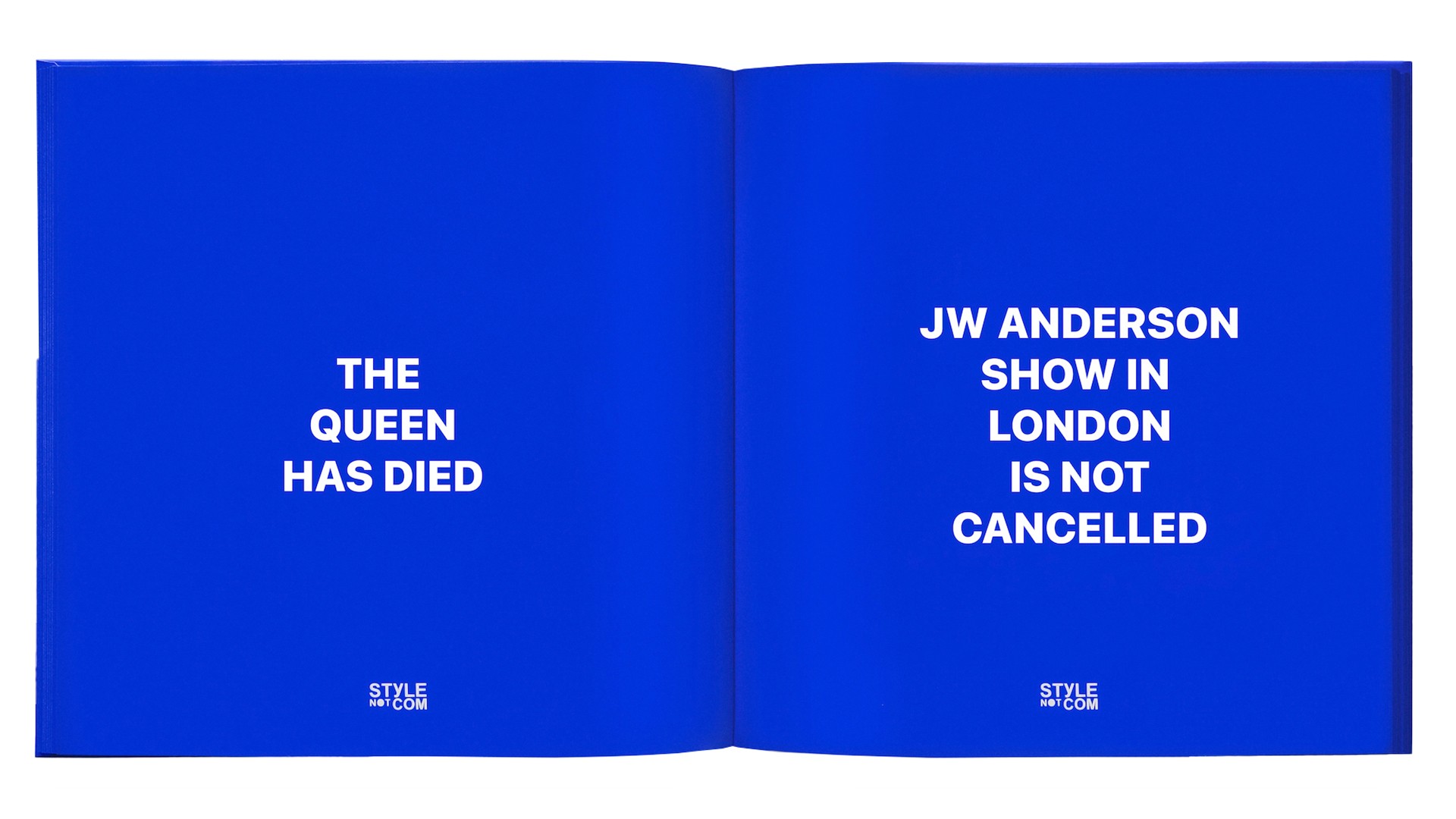 STYLE NOT COM Book Fashion in 2022